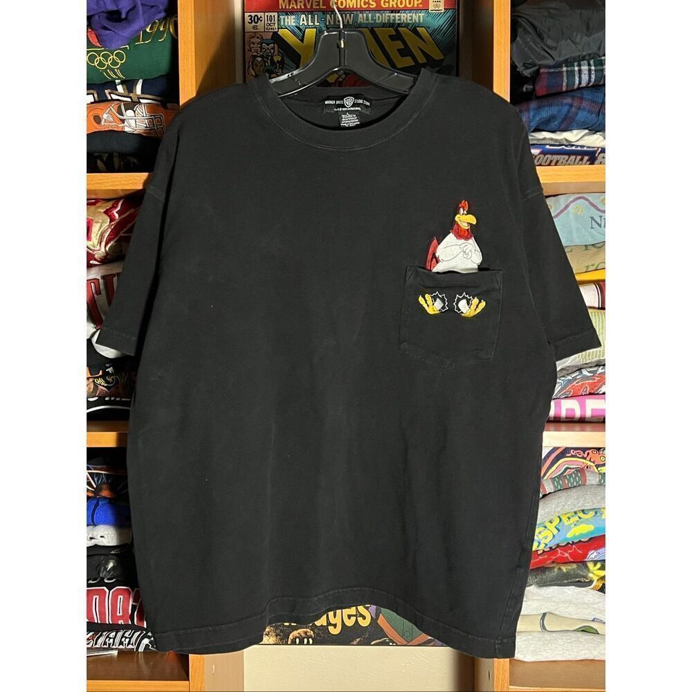 Vintage 90s Looney Tunes Warner Bros Foghorn Leghorn Tee